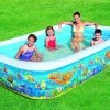 Bestway Children's Rectangular Inflatable Sea Life Paddling Splash Play Pool 1 Bestway Children's Rectangular Inflatable Sea Life Paddling Splash Play Pool -Bestway Shop bestway splash pool 54121B 44169.1415653928