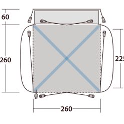 Outwell Bremburg Air Campervan Drive Away Awning -Bestway Shop bremburg air floor plan 11404.1634119993