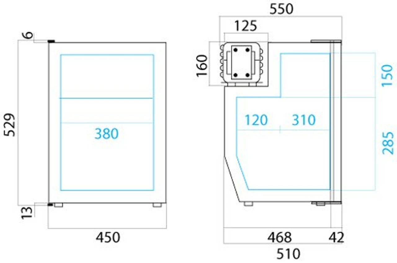 Vitrifrigo C62i 12/24v Caravan & Marine Compressor Fridge 4 Vitrifrigo C62i 12/24v Caravan & Marine Compressor Fridge - Image 2
