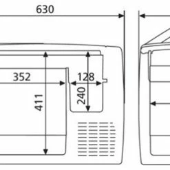 Waeco Coolfreeze CF50 Fridge Freezer Coolbox 11 Waeco Coolfreeze CF50 Fridge Freezer Coolbox -Bestway Shop cf50 3 16617.1354789622