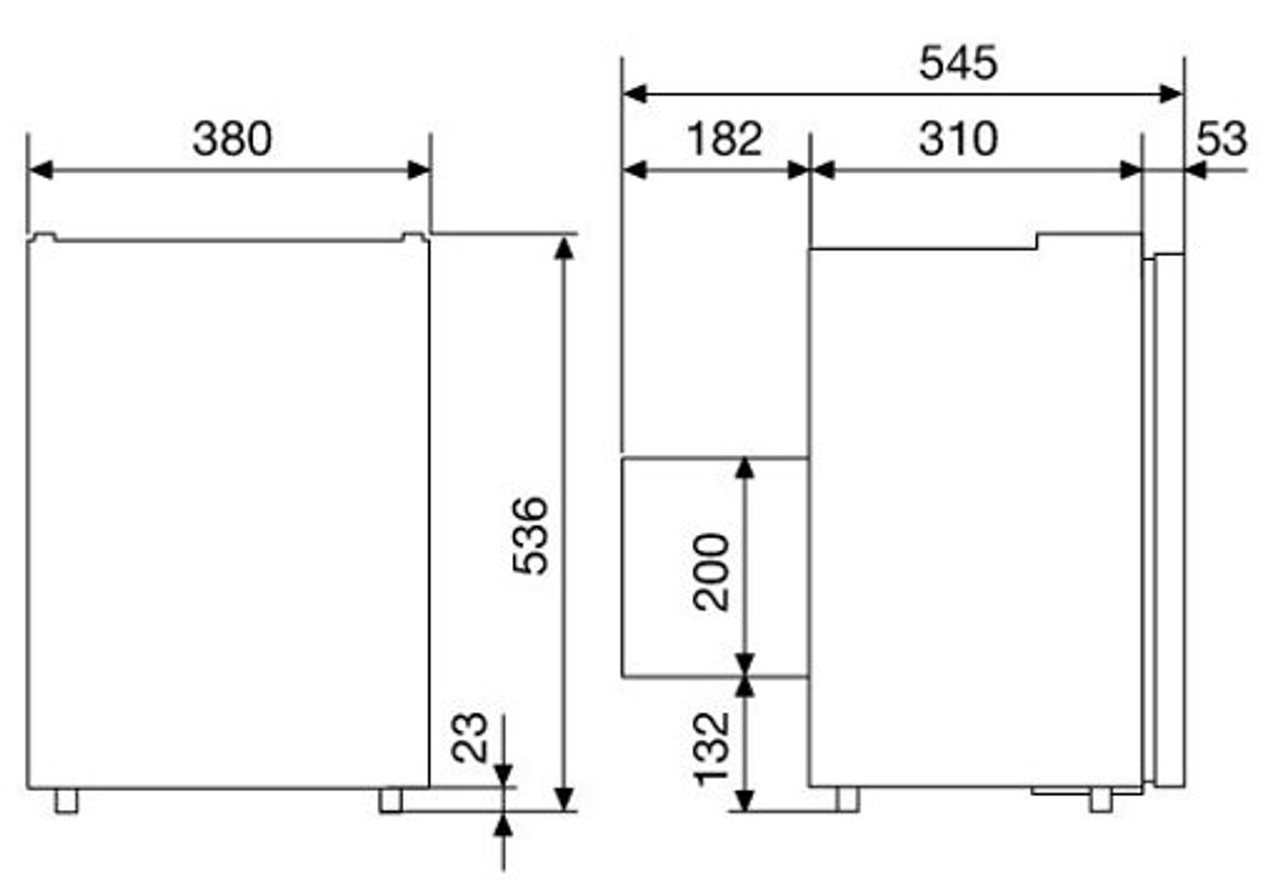 Dometic Waeco CRP40 Caravan Compressor Fridge Dometic Waeco CRP40 Caravan Compressor Fridge -Bestway Shop crp40 dims 42324.1533740692