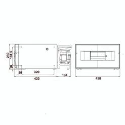Dometic Waeco CoolMatic CD 20 Compressor Campervan Fridge 13 Dometic Waeco CoolMatic CD 20 Compressor Campervan Fridge -Bestway Shop dimensions 85616.1533723963