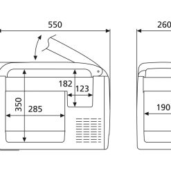 Dometic Waeco CF26 CoolFreeze Portable Coolbox Freezer 12v 24v Mains -Bestway Shop dometic cf26 4 81739.1533721791