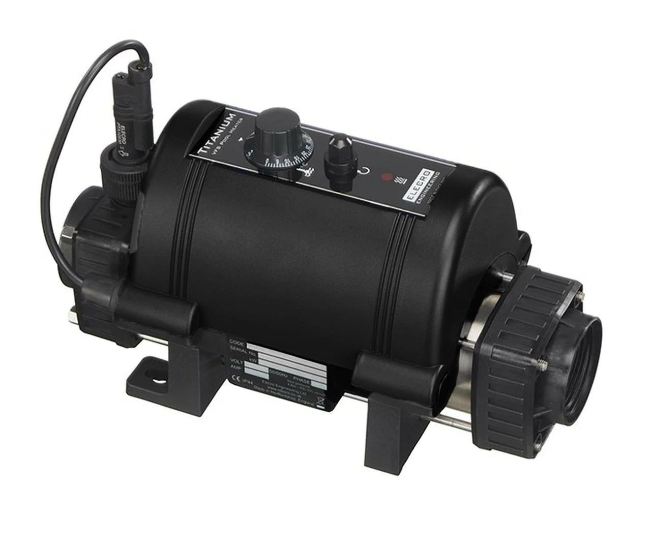 Elecro Vulcan 3kw Nano Above Ground Titanium Swimming Pool Heater 3 Elecro Vulcan 3kw Nano Above Ground Titanium Swimming Pool Heater