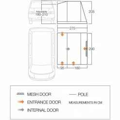 Vango Faros II Low Poled Campervan Awning 24 Vango Faros II Low Poled Campervan Awning -Bestway Shop faros ii low 1 43541.1645103870