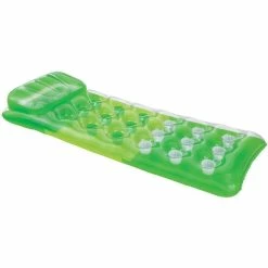 Intex 18 Pocket Lilo Swimming Pool Fashion Lounger 6 Intex 18 Pocket Lilo Swimming Pool Fashion Lounger -Bestway Shop fashion lounger green 44754.1403265040