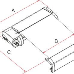 Fiamma F40 VAN Compact Campervan Awning -Bestway Shop fiamma f40 van awning specification 13529.1621348453