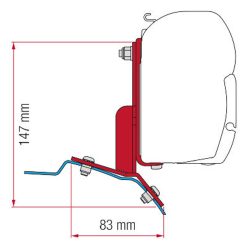 Fiamma Ford Custom Van Bracket Kit For F45s Awning 2.6m