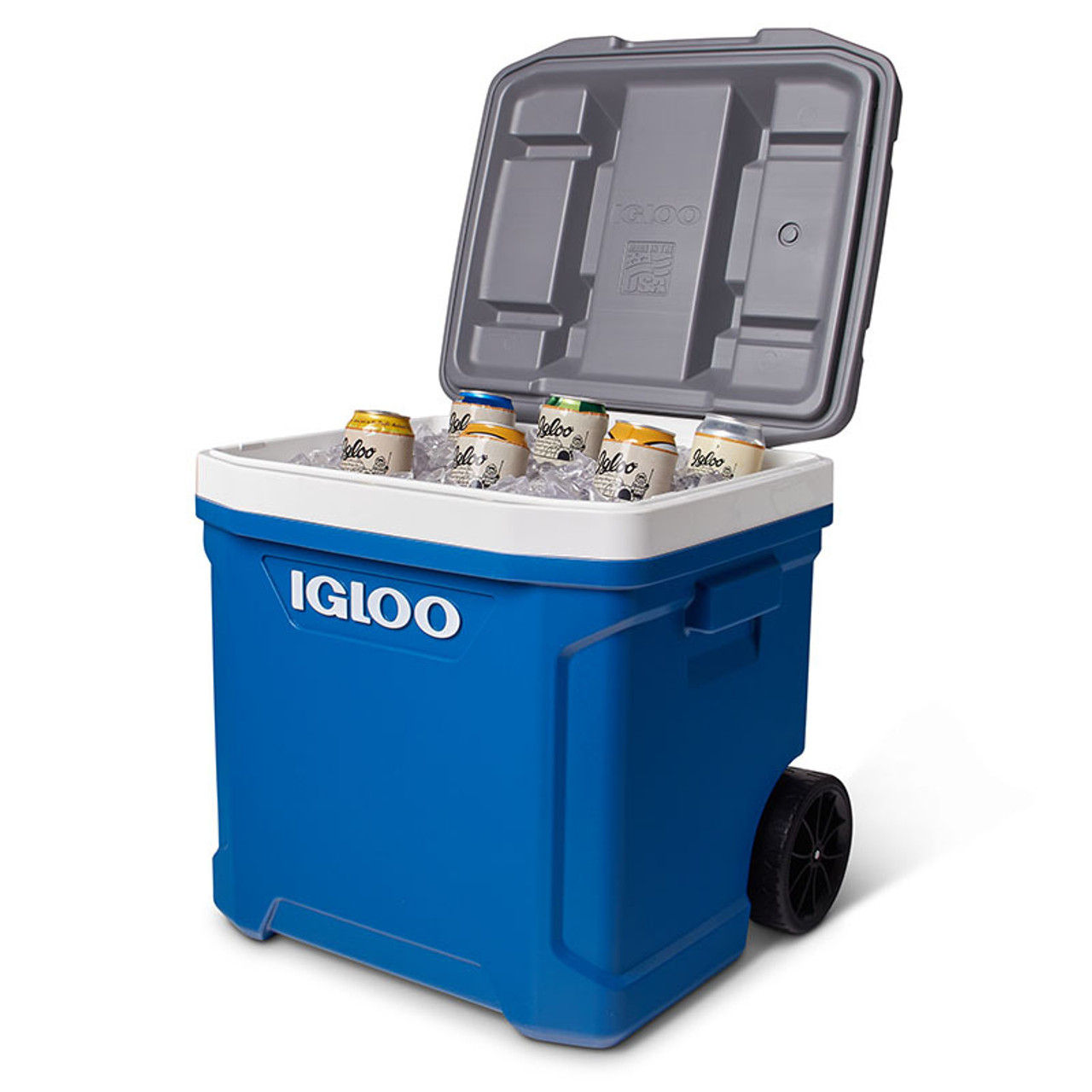 Igloo Latitude 60 Quantum Roller Mobile Ice Chest Cool Box Igloo Latitude 60 Quantum Roller Mobile Ice Chest Cool Box -Bestway Shop igloo latitude quantum 60 roller wheeled cool box 34664 04 64347.1638869137