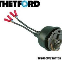 Thetford Electric Flush Switch Spare For C200 CWE Toilet - Caravan Or Motorhome Spare