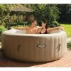 Intex PureSpa Bubble Therapy Inflatable Hot Tub Spa -Bestway Shop intex purespa bubble hot tub with people 93026.1400250622