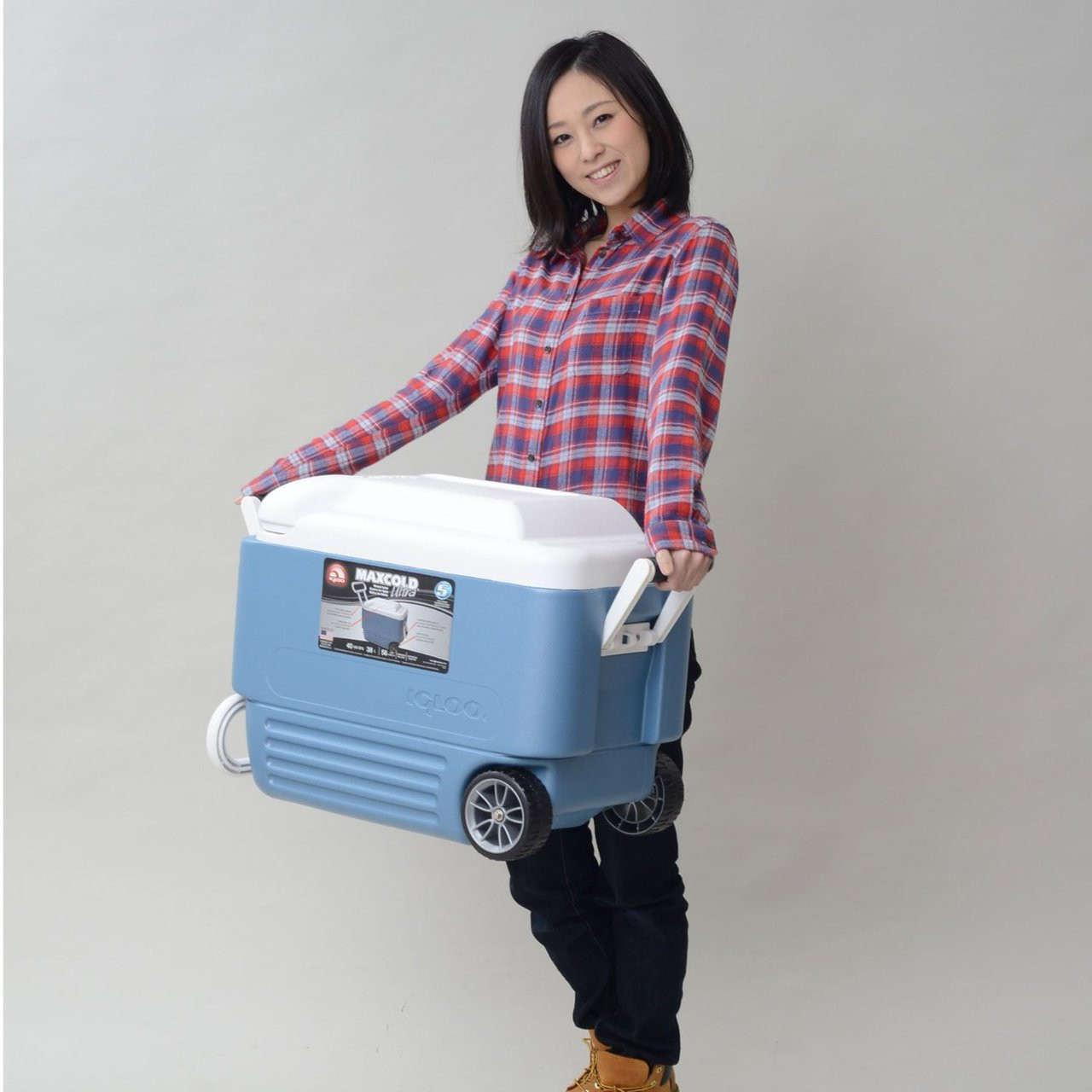 Igloo MaxCold 60 Roller Cool Box Wheeled Ice Chest Igloo MaxCold 60 Roller Cool Box Wheeled Ice Chest -Bestway Shop