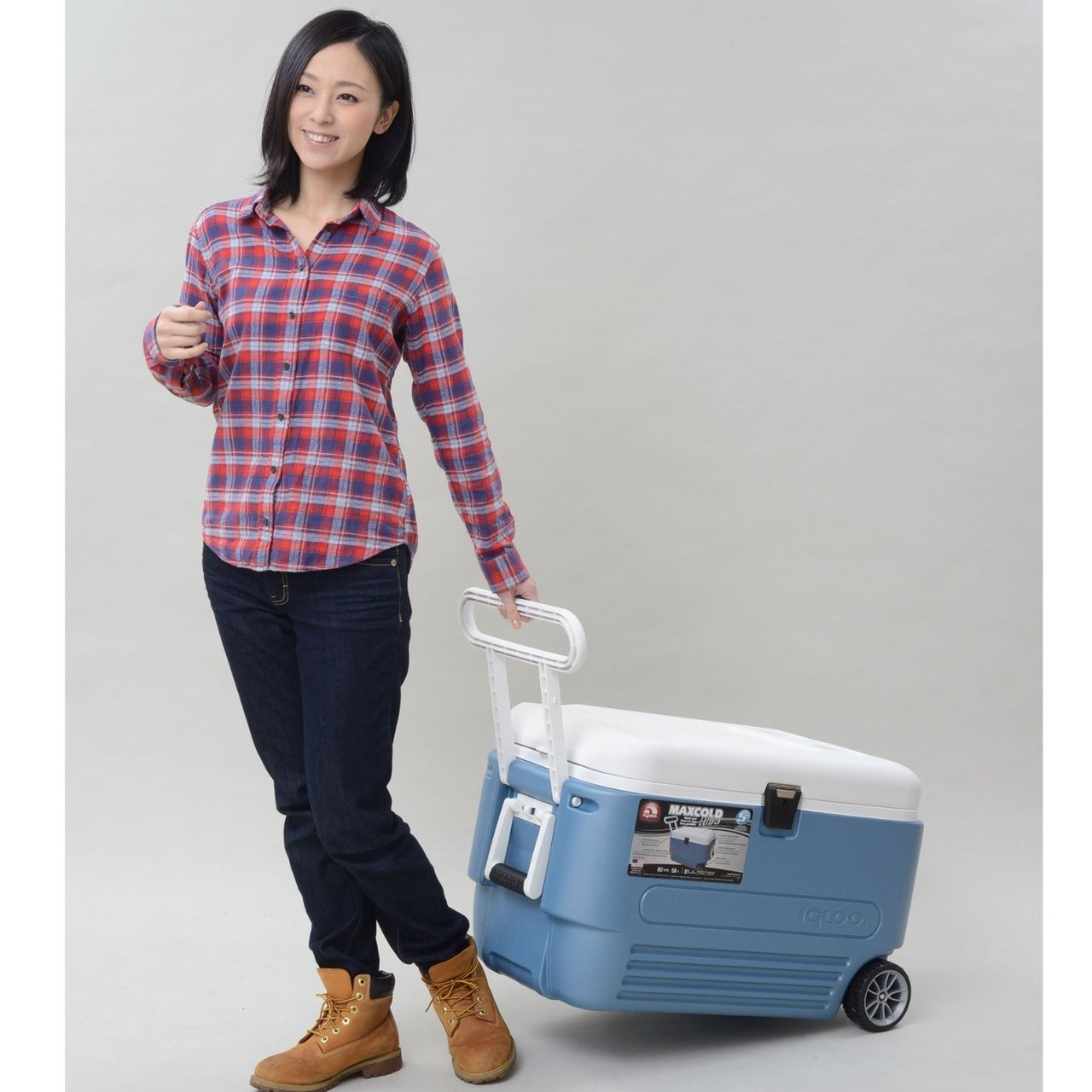 Igloo MaxCold 60 Roller Cool Box Wheeled Ice Chest Igloo MaxCold 60 Roller Cool Box Wheeled Ice Chest -Bestway Shop