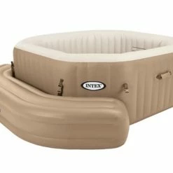 Intex Octagonal Spa Inflatable Jacuzzi Style Portable Hot Tub -Bestway Shop octag spa side 86587.1427368025