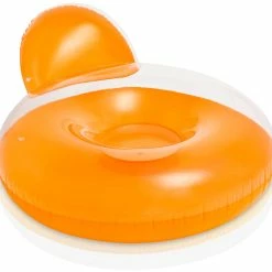 Intex Pillow Back Swimming Pool Chair Lounger 5 Intex Pillow Back Swimming Pool Chair Lounger -Bestway Shop orange pillow back 54118.1426164174