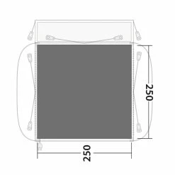 Outwell Awning Footprint For Bremburg, Milestone Or Starville -Bestway Shop outwell bremburg groundsheet measurements 77012.1634659047