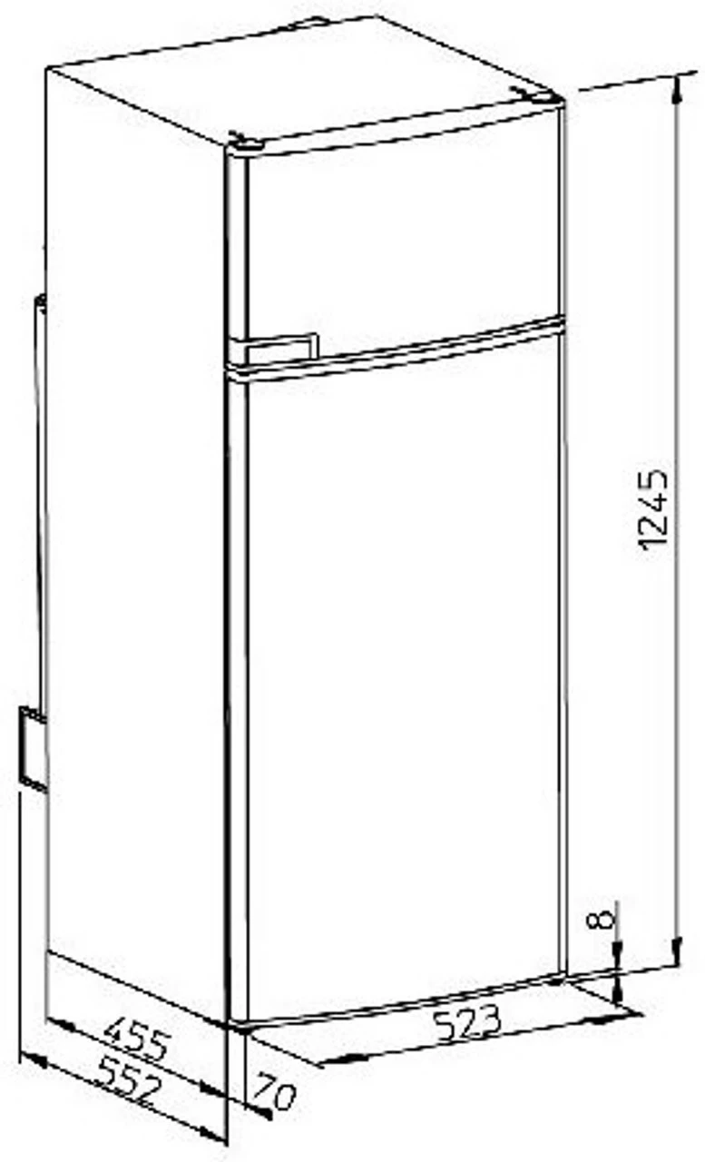 Dometic RMD 8551 Caravan Motorhome Fridge Refrigerator 5 Dometic RMD 8551 Caravan Motorhome Fridge Refrigerator - Image 3
