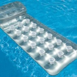 Intex 18 Pocket Inflatable Lilo Sun Tanner Lounger -Bestway Shop suntanner 2 02329.1403269473