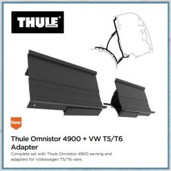 Thule Omnistor 4900 VW T5/T6 Campervan Awning And Bracket Kit 7 Thule Omnistor 4900 VW T5/T6 Campervan Awning And Bracket Kit -Bestway Shop t5t6 adapterbracket 90117.1553002975