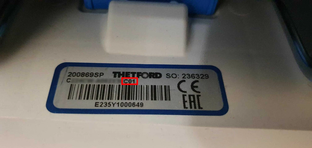 Thetford Spare - C250 & C260 Control Panel 4 Thetford Spare - C250 & C260 Control Panel - Image 2