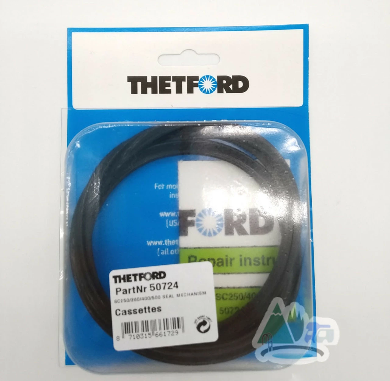 Thetford Spare - Cassette Toilet Mechanism Seal - 50724 3 Thetford Spare - Cassette Toilet Mechanism Seal - 50724