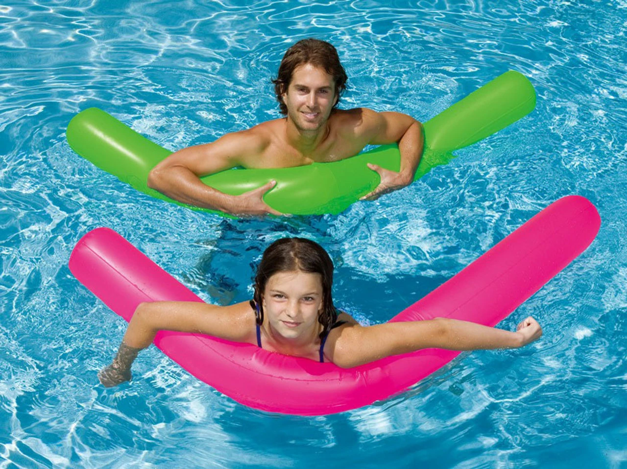 Intex Inflatable Twisty Tube Swimming Pool Floating Swim Aid 3 Intex Inflatable Twisty Tube Swimming Pool Floating Swim Aid