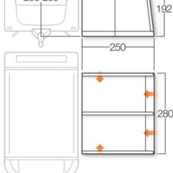 Vango Varkala Connect Caravan Airbeam Awning -Bestway Shop vango 2018 awnings floorplan varkala 280 78793.1511266935