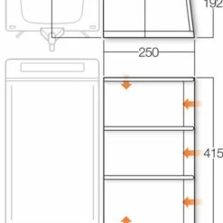 Vango Varkala Connect Caravan Airbeam Awning -Bestway Shop vango 2018 awnings floorplan varkala 420 43228.1511266960