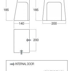 Vango Bedroom Inner Tent BR004 For Magra Tolga 5 Vango Bedroom Inner Tent BR004 For Magra Tolga -Bestway Shop vango sports awning bedroom magra tolga 87087.1674485207