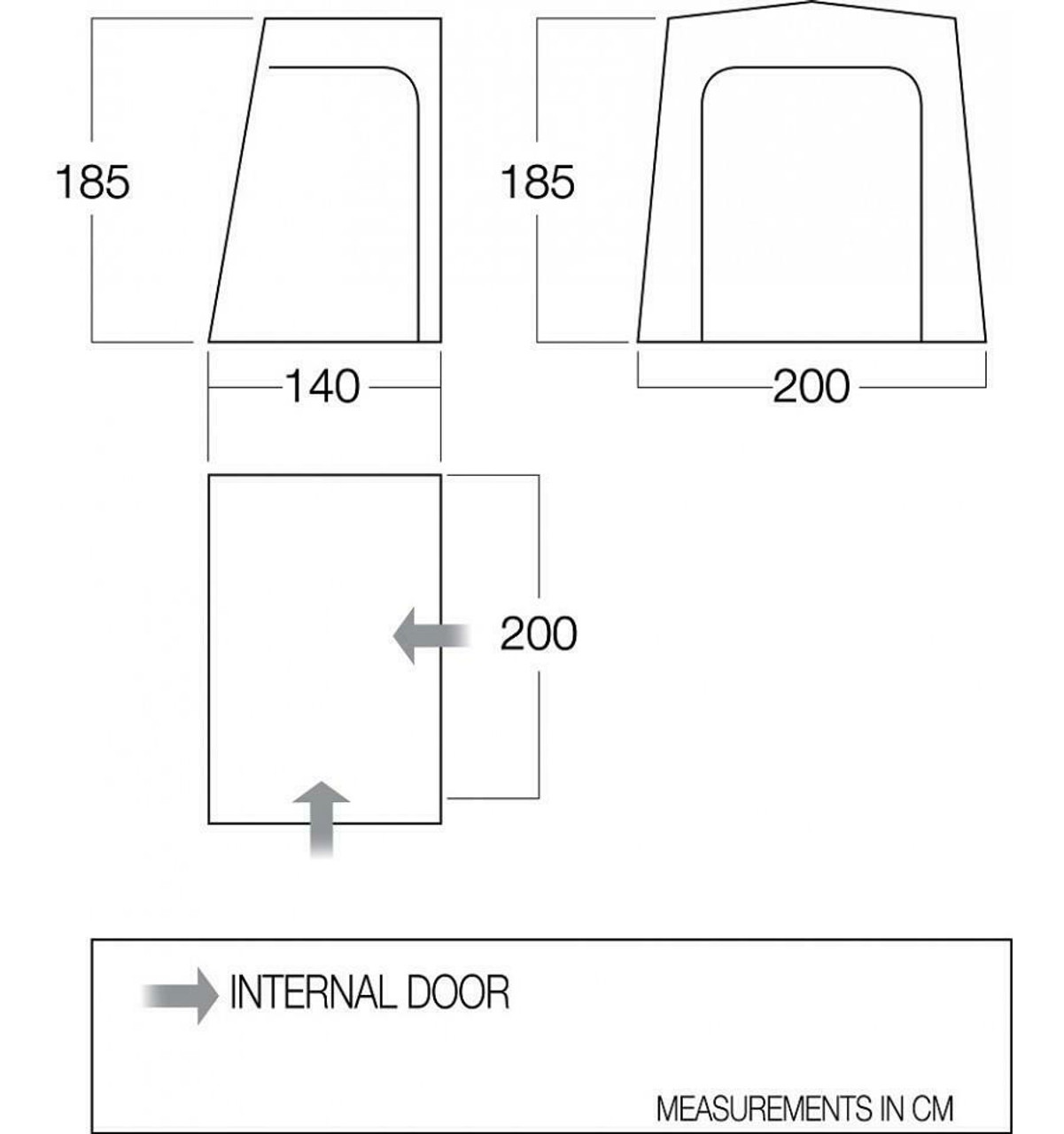 Vango Bedroom Inner Tent BR004 for Magra Tolga Vango Bedroom Inner Tent BR004 For Magra Tolga -Bestway Shop vango sports awning bedroom magra tolga 87087.1674485207