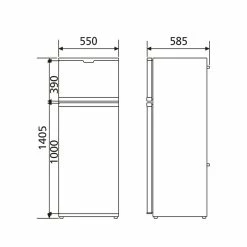 Dometic Waeco Coolmatic HDC225 Motorhome Compressor Fridge Freezer -Bestway Shop waeco hdc 225 28016.1432844969