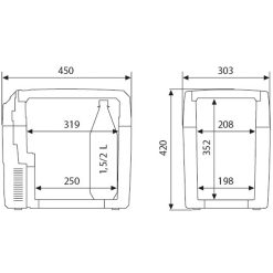 Dometic Waeco Tropicool TCX21Thermoelectric AC/DC Cool Box 8 Dometic Waeco Tropicool TCX21Thermoelectric AC/DC Cool Box -Bestway Shop waeco tcx21 dimensions 22423.1554812854