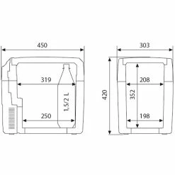 Dometic Waeco Tropicool TCX21Thermoelectric AC/DC Cool Box -Bestway Shop waeco tcx21 dimensions 22423.1554812854